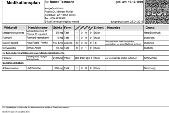 Medikationsplan